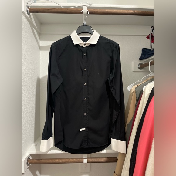 Alexander McQueen collared longsleeves shirt